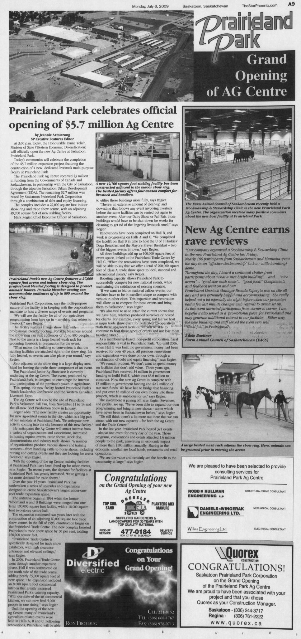 About Prairieland Ag Center